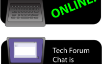 Online Chat Notification Icons
